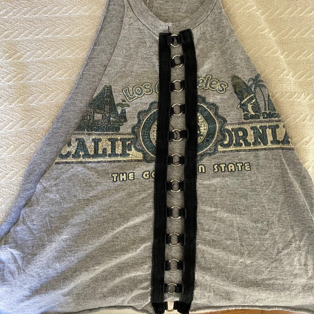 LF Furst of a Kind Halter Tank Top